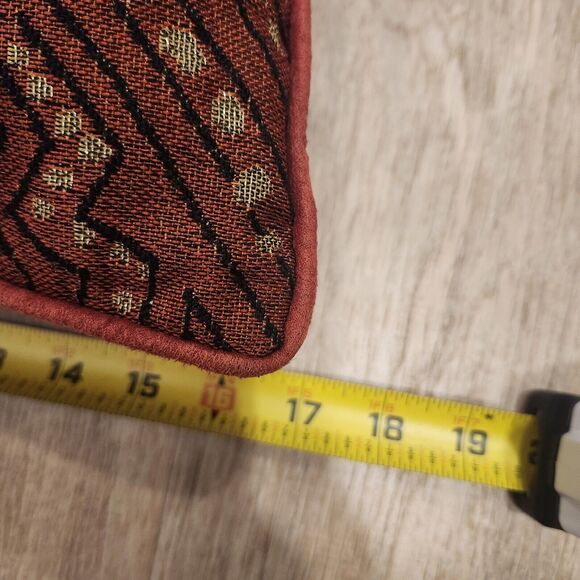 Laurel Burch Cat Tapestry Throw Pillow Square Christmas Present Stars Metallic - Picture 8 of 9